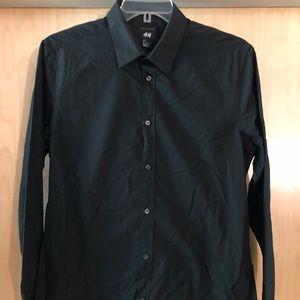 H&M Black Dress Shirt